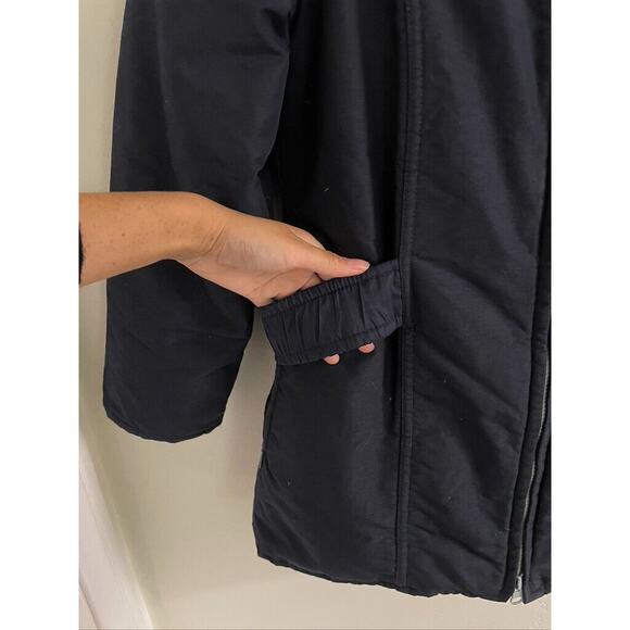 Eddie Bauer Jacket Women's Small Navy Quality Goose Down Winter Puffer Vintage - Picture 5 of 9